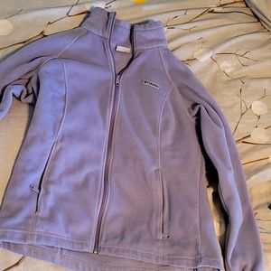 Columbia sz large zip up fleece